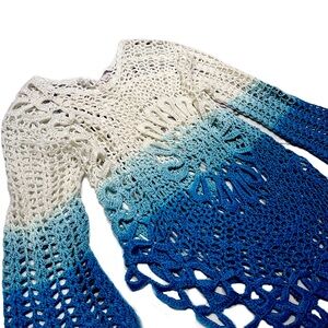 CROCHET OMBRE TOP 🩵